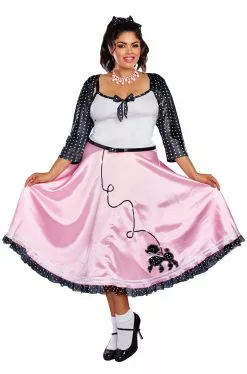 Rock Around The Clock Plus Size Costume