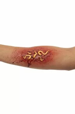 Creepy Worms Prosthetic
