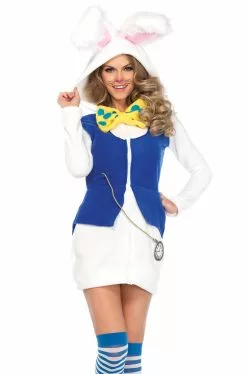 Cozy White Rabbit Adult Costume