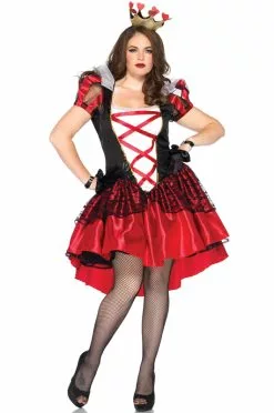 Royal Red Queen Plus Size Costume
