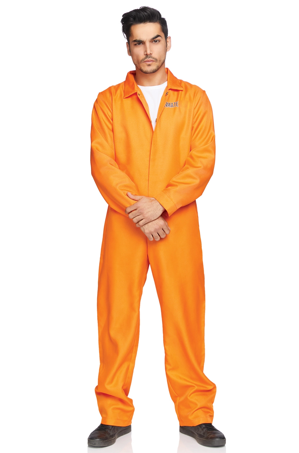 Men's Prison Jumpsuit Adult Costume 1 Men's Prison Jumpsuit Adult Costume