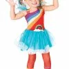 Rainbow Doll Toddler Costume