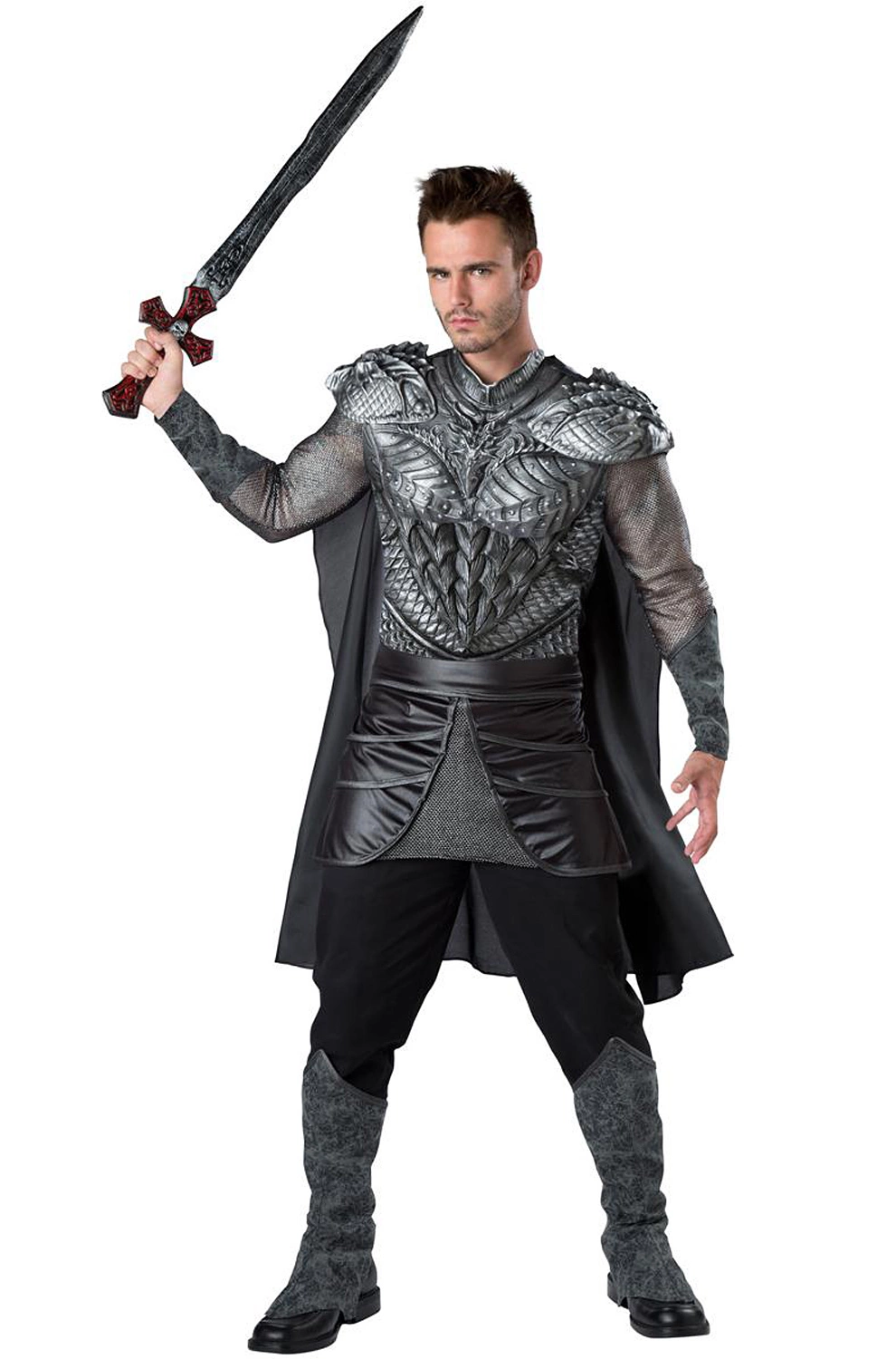 Dark Medieval Knight Adult Costume 1 Dark Medieval Knight Adult Costume