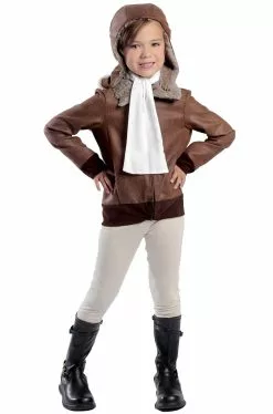 Amelia The Aviator Child Costume