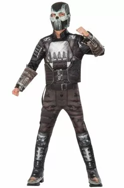 Civil War Crossbones Muscle Chest Child Costume