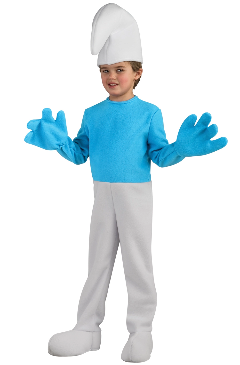 Deluxe Smurf Child Costume 1 Deluxe Smurf Child Costume