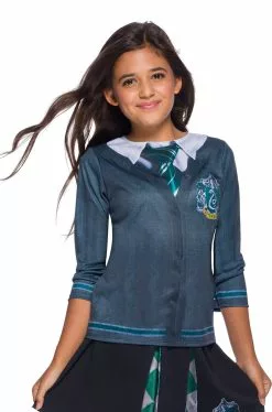 Slytherin Printed Top Child Costume