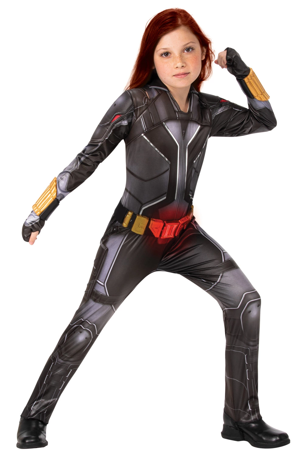 Black Widow Movie Deluxe Black Widow Child Costume 1 Black Widow Movie Deluxe Black Widow Child Costume