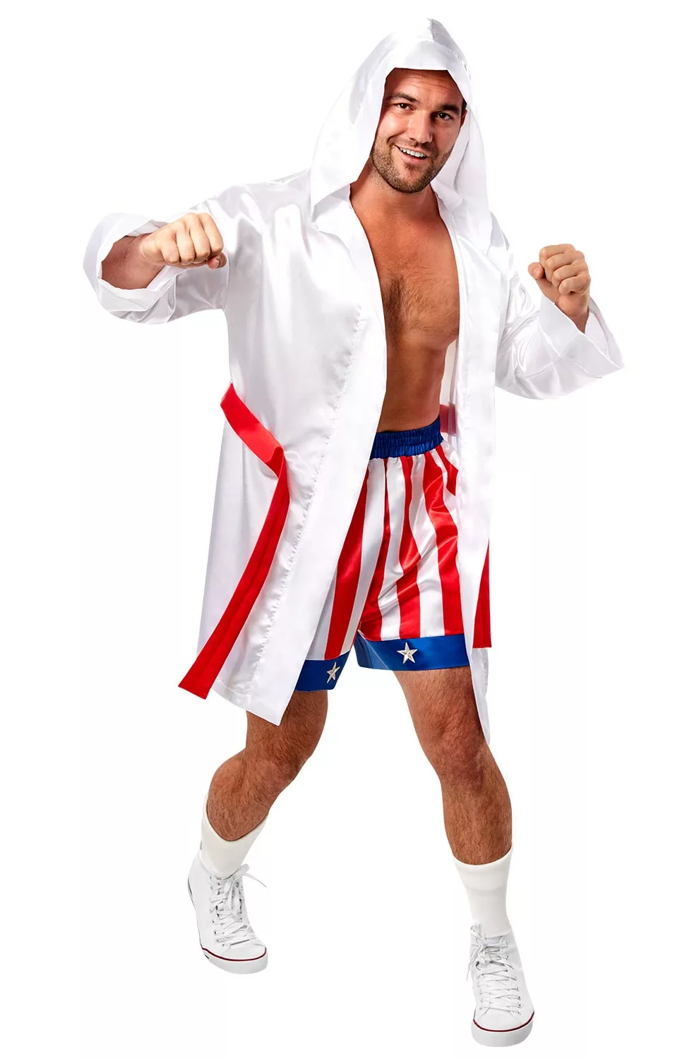 Rocky Trunks And Robe Adult Costume 1 Rocky Trunks And Robe Adult Costume