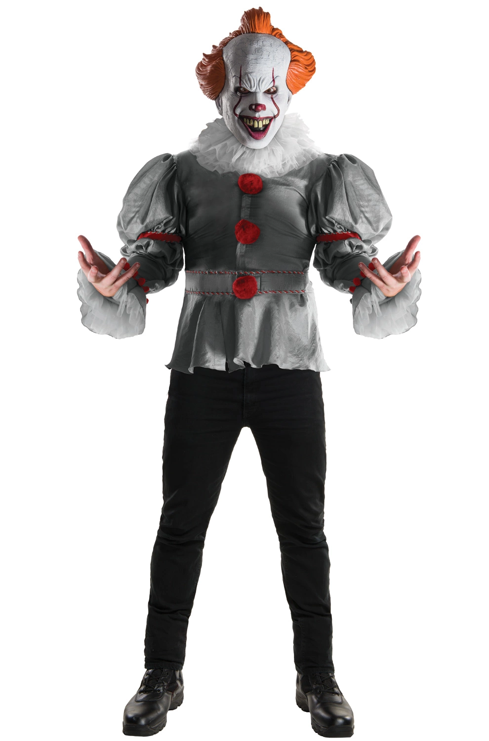 IT Deluxe Pennywise Adult Costume 1 IT Deluxe Pennywise Adult Costume