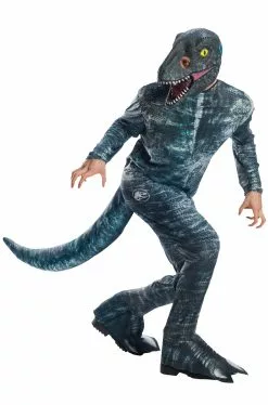 Velociraptor Blue Adult Costume