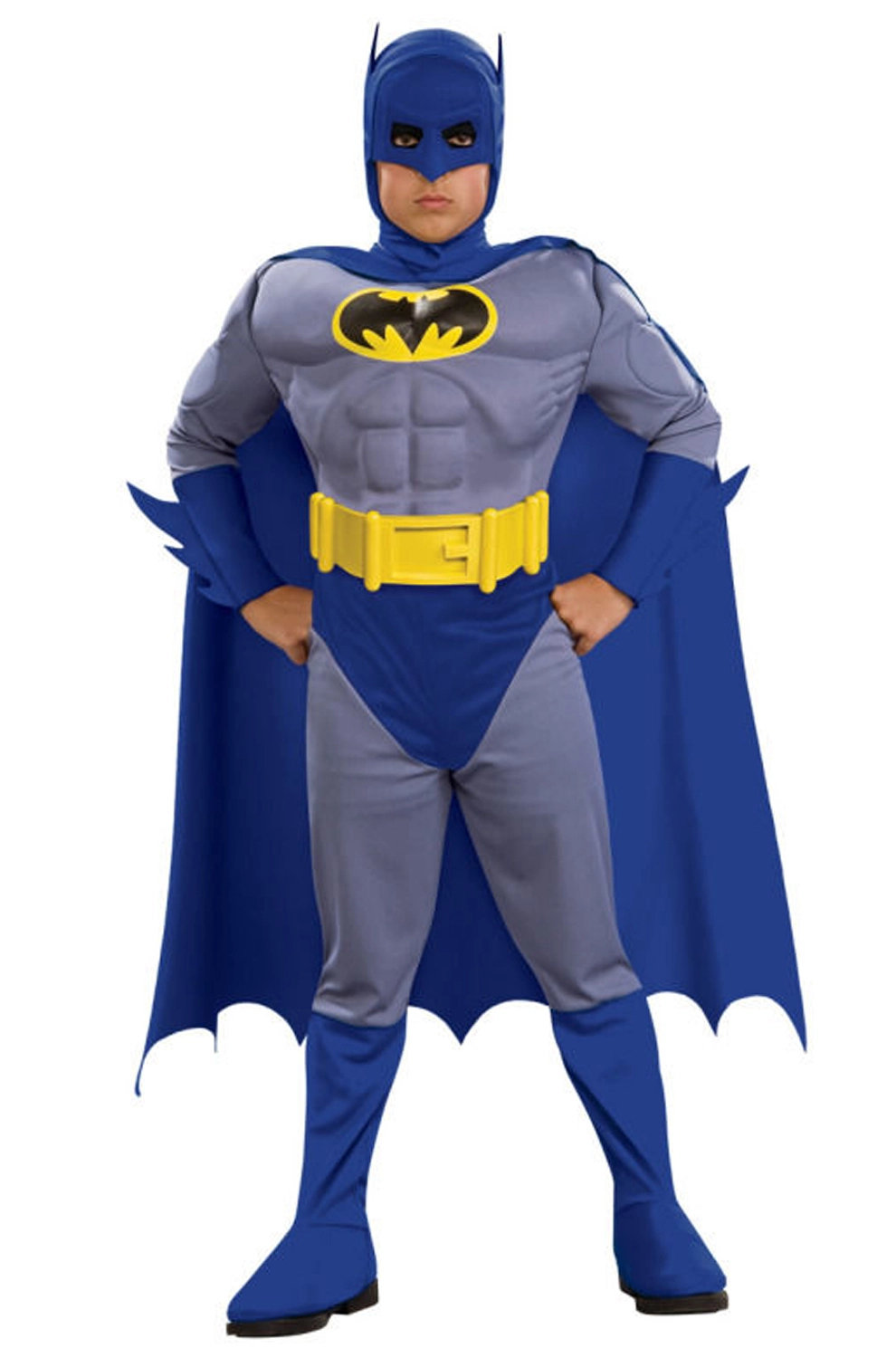 Batman Deluxe Muscle Chest Batman Toddler/Child Costume 1 Batman Deluxe Muscle Chest Batman Toddler/Child Costume