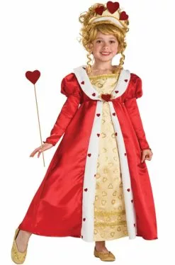 Red Heart Princess Child Costume