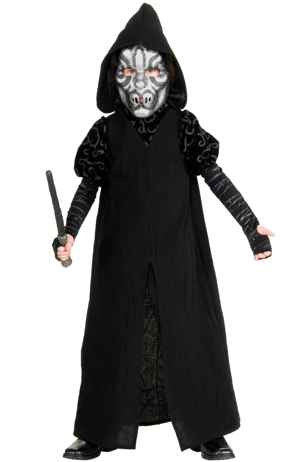 Death Eater Deluxe Robe Child Costume 1 Death Eater Deluxe Robe Child Costume