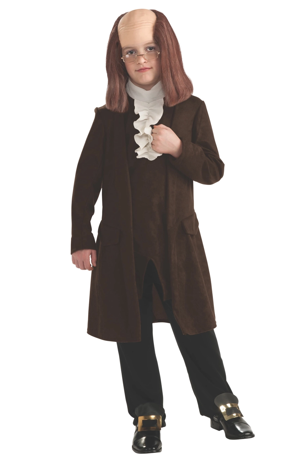 Benjamin Franklin Deluxe Child Costume 1 Benjamin Franklin Deluxe Child Costume