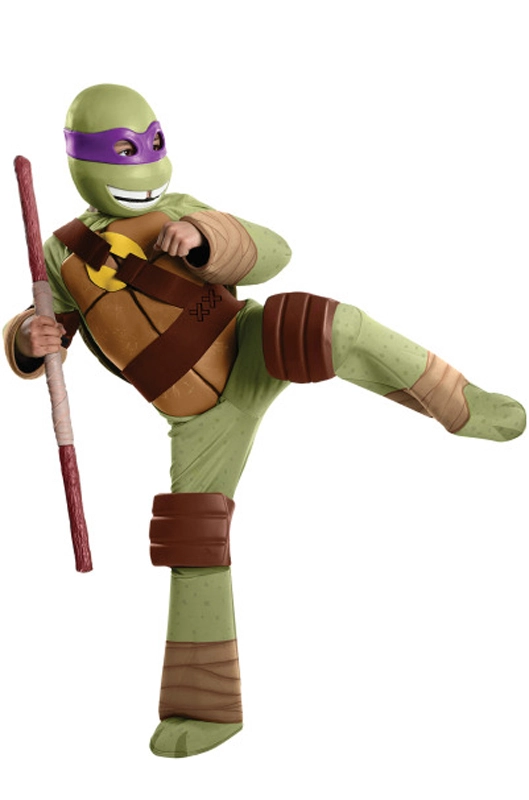 Teenage Mutant Ninja Turtles Deluxe Donatello Child Costume 1 Teenage Mutant Ninja Turtles Deluxe Donatello Child Costume