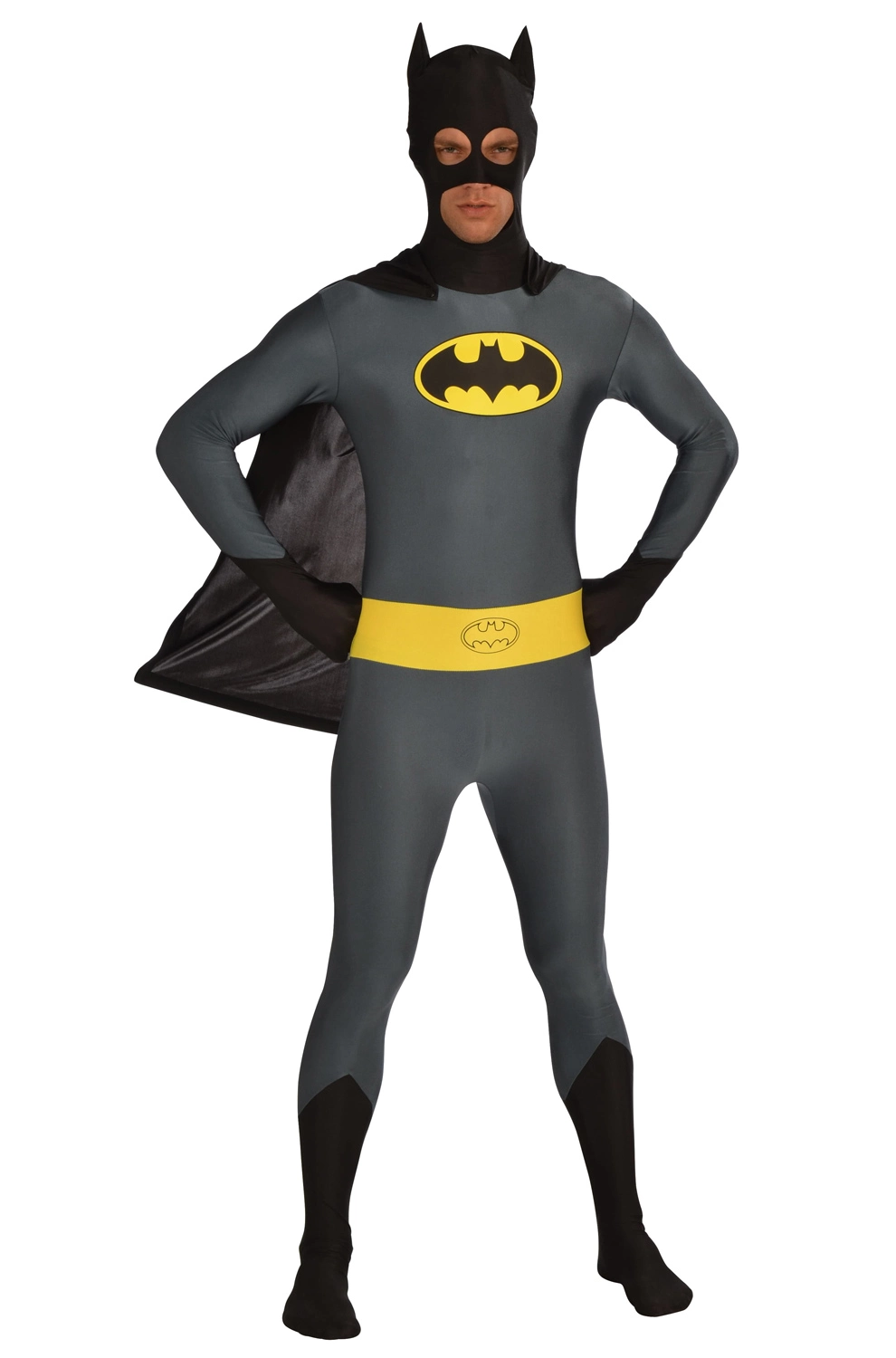 Batman Zentai Bodysuit Adult Costume 1 Batman Zentai Bodysuit Adult Costume