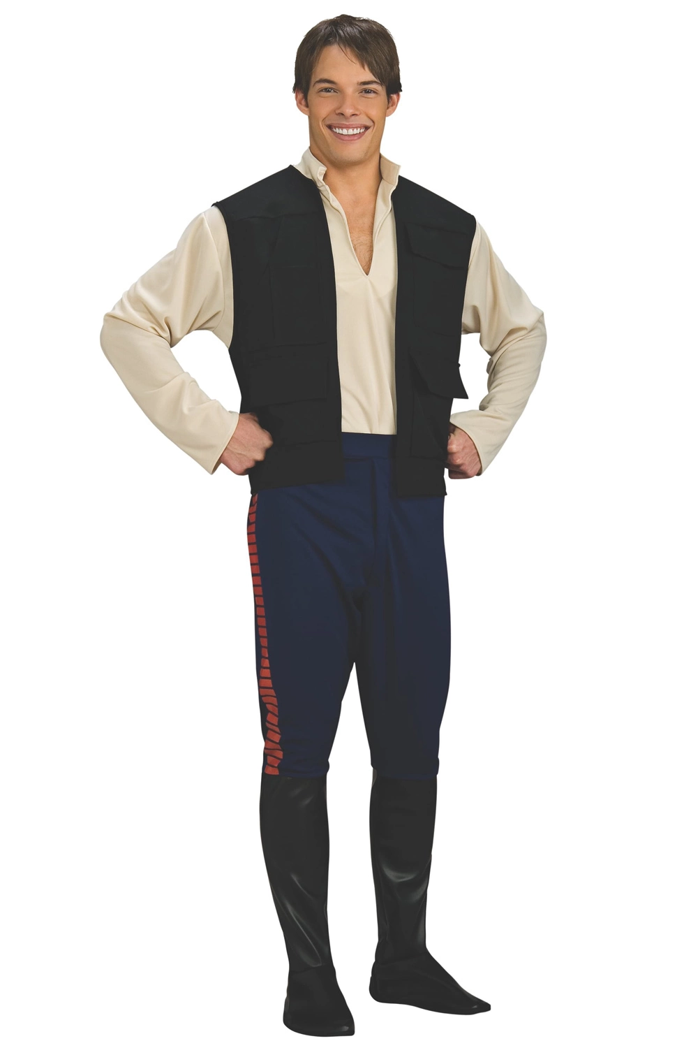 Star Wars Deluxe Han Solo Adult Costume 1 Star Wars Deluxe Han Solo Adult Costume