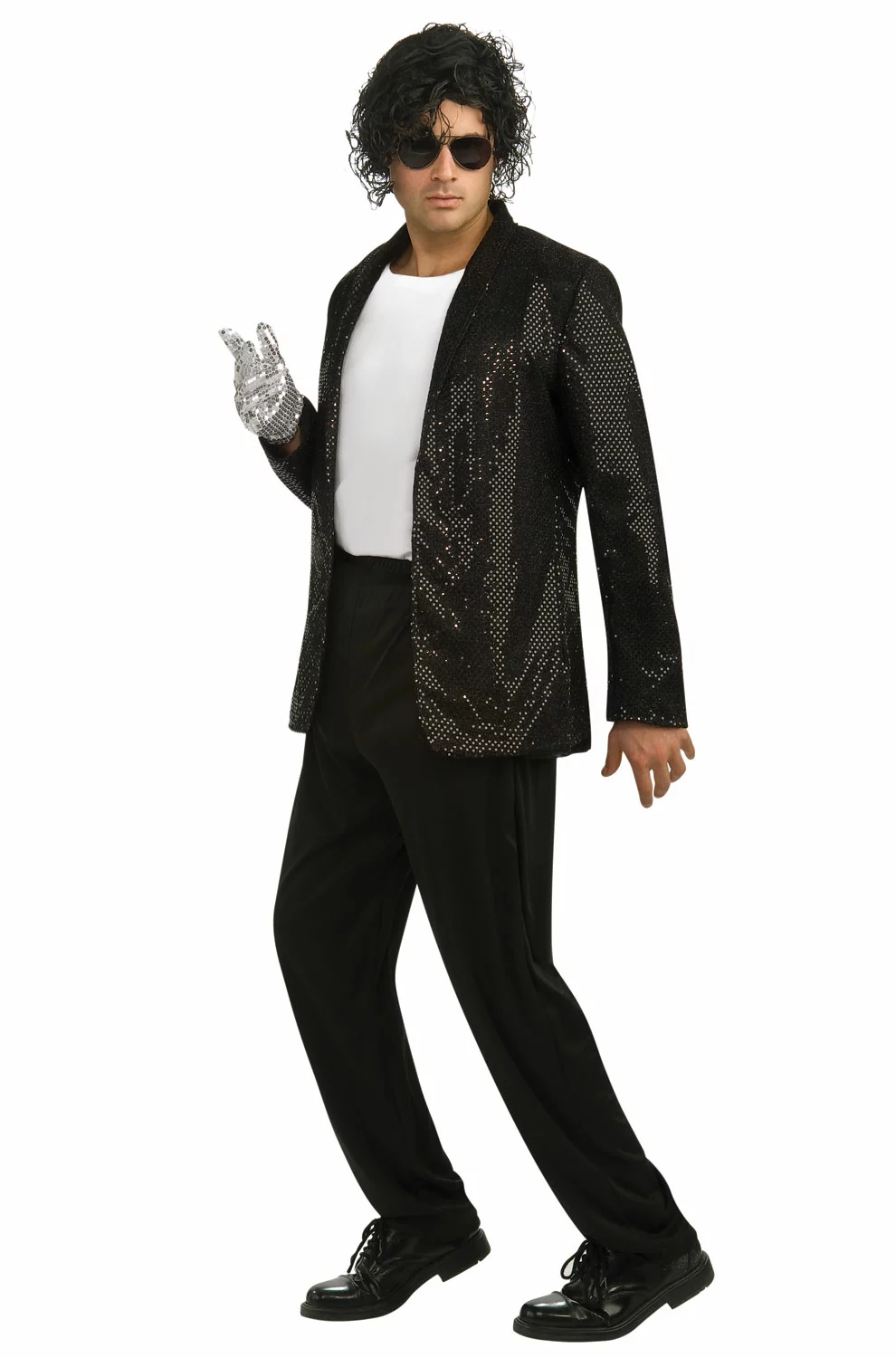 Deluxe Billie Jean Jacket Adult Costume 1 Deluxe Billie Jean Jacket Adult Costume