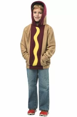 Hoodie Hot Dog Child Costume