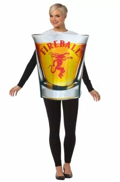 Fireball Shot Glass Adult Costume