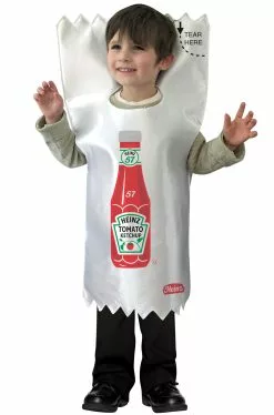 Heinz Ketchup Packet Toddler Costume