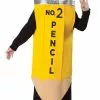 Number 2 Pencil Child Costume (7-10)