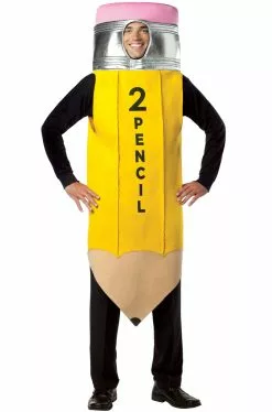 Number 2 Pencil Adult Costume
