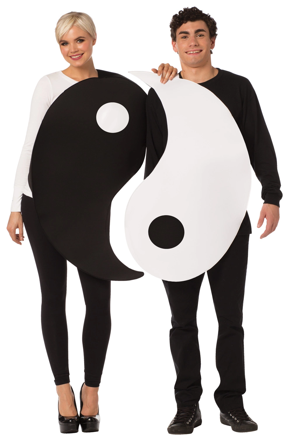 Yin & Yang Adult Costume (Pair) 1 Yin & Yang Adult Costume (Pair)