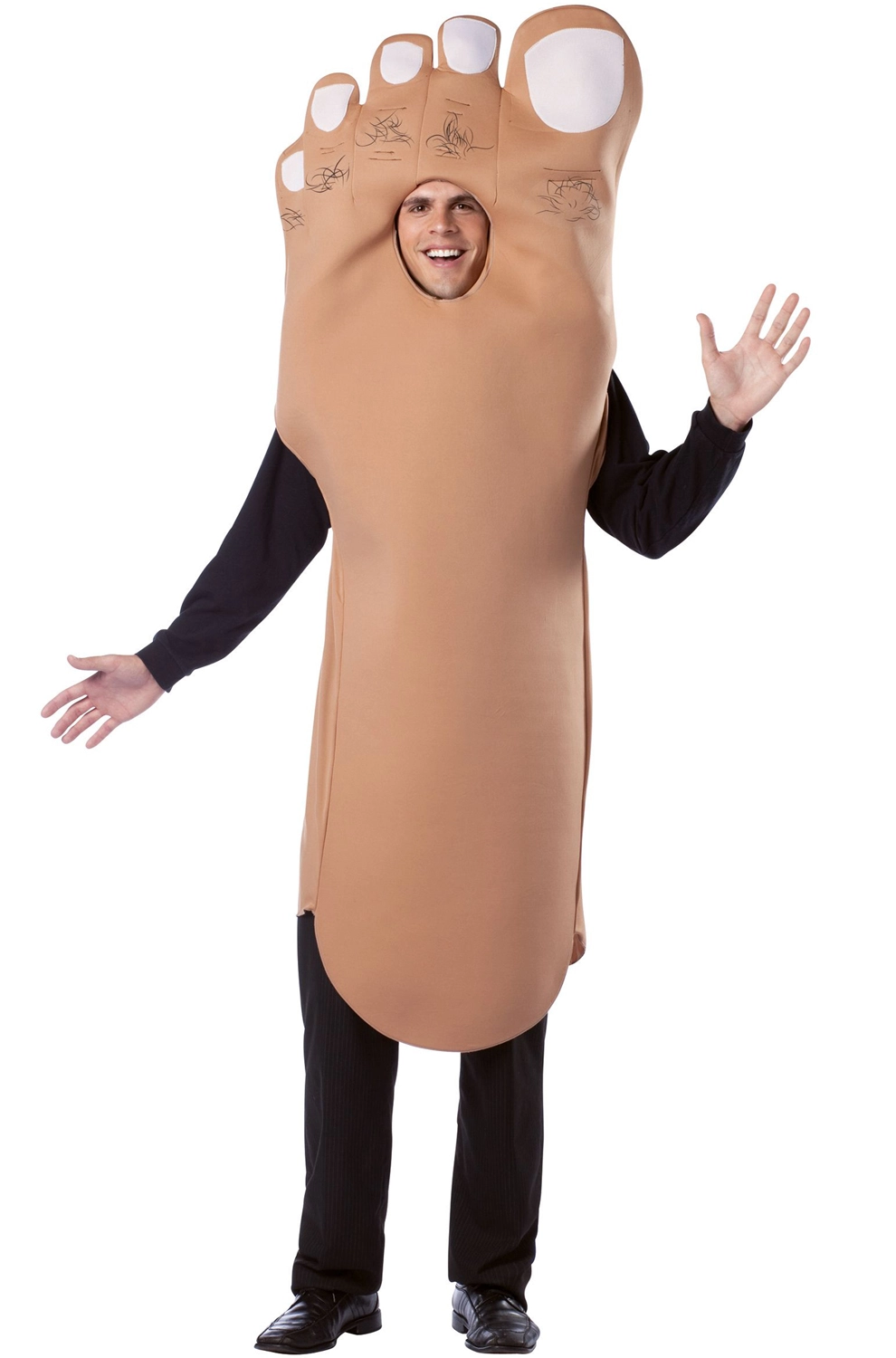 Funny Big Foot Adult Costume 1 Funny Big Foot Adult Costume