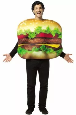 Get Real Cheeseburger Adult Costume