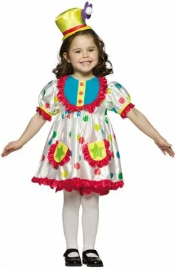 Clown Girl Child Costume