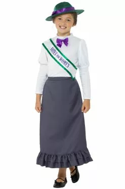 Victorian Suffragette Child Costume