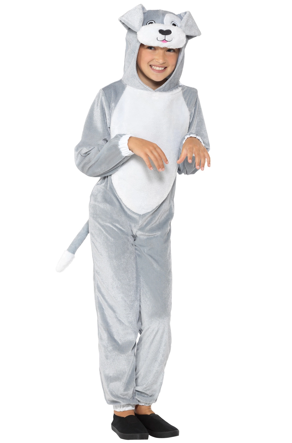 Grey Dog Child Costume 1 Grey Dog Child Costume