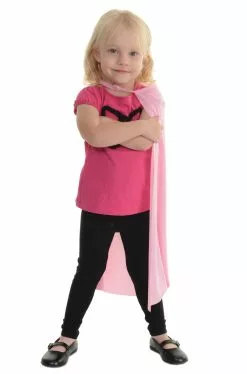Pink Superhero Cape