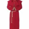Religious Monk Adult Costume (Red)