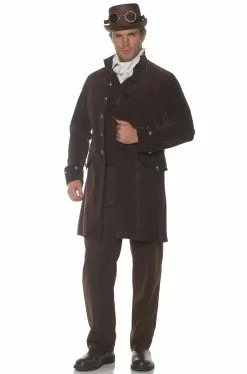 Frock Coat Adult Costume (Brown)