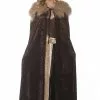 Renaissance Adult Cape (Brown/Beige)